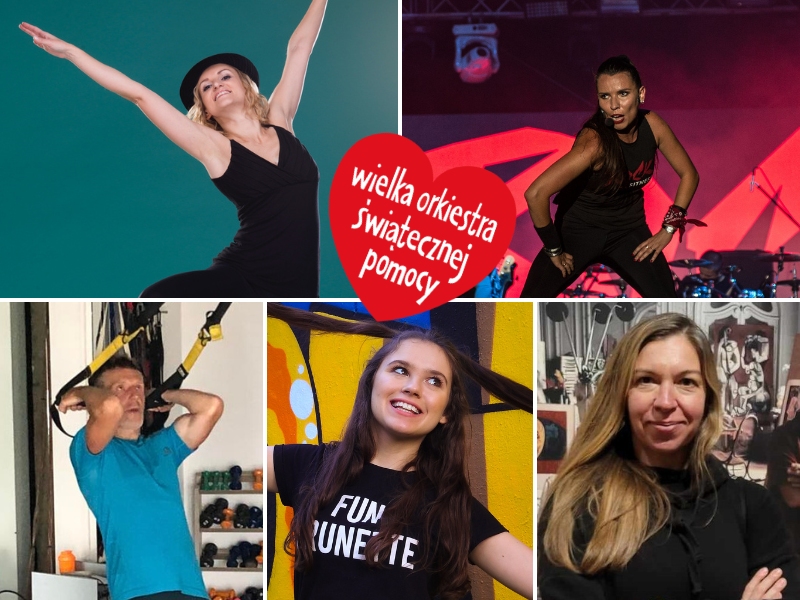 Fitness Młyn - Finał WOŚP - warsztaty taneczne